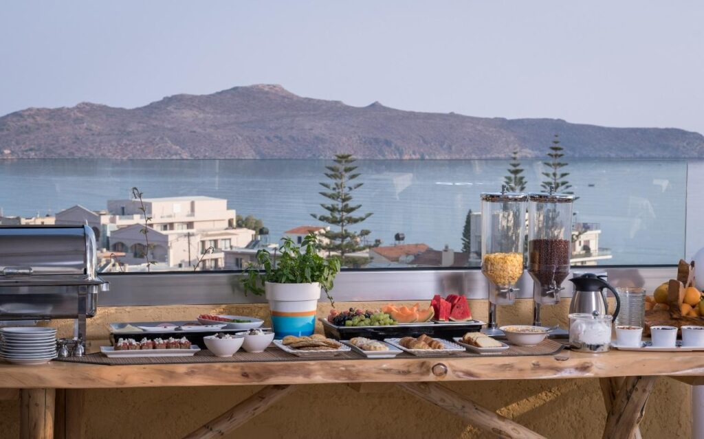 Breakfast at Hermes Sea View